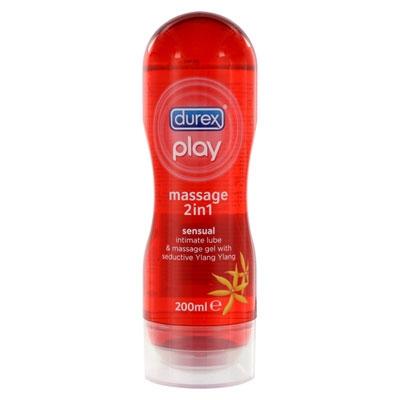 Durex Massage glijmiddel sensueel ylang ylang 200 Milliliter Durex Massage glijmiddel sensueel ylang ylang 200 Milliliter
