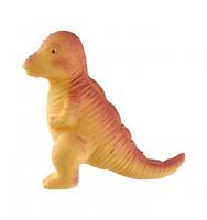 Johntoy kneedfiguur T Rex 11 cm geel/rood - thumbnail