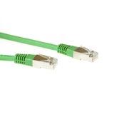 ACT IB7701 F/UTP CAT5E Patchkabel Groen - 1 meter - thumbnail