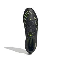 adidas Predator League Gras / Kunstgras Voetbalschoenen (MG) Zwart Donkergrijs Neongeel - thumbnail
