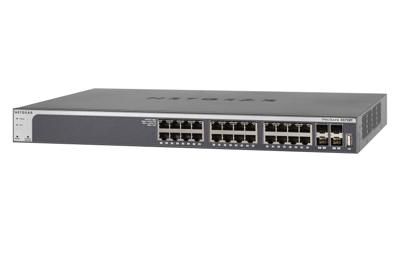 NETGEAR ProSAFE Smart Switch - XS728T - 24 x 10 Gigabit Ethernet- en 4 dedicated SFP+ poorten