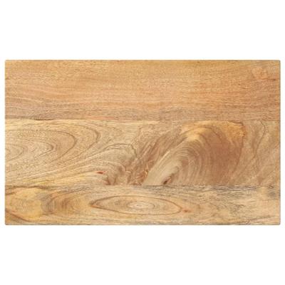 Tafelblad rechthoekig 50x40x2,5 cm massief mangohout