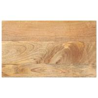 Tafelblad rechthoekig 50x40x2,5 cm massief mangohout - thumbnail
