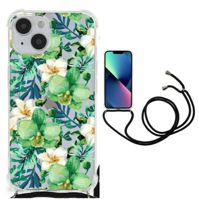 iPhone 14 Case Orchidee Groen iPhone 14 Case Orchidee Groen