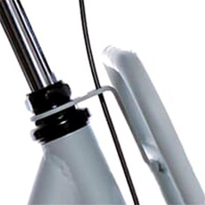 Cortina balhoofd beugel voordrager 26 m smooth grey matt