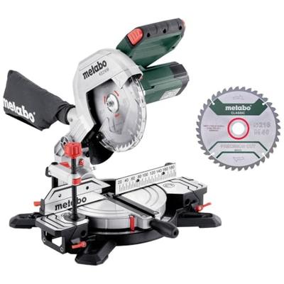 Metabo afkortzaag ks 216 m set | nieuwste model | + extra zaagblad - 610216900