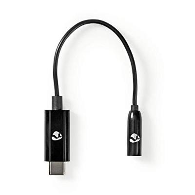 Nedis CCBW65950BK015 Usb-c Adapter Usb-c Male - 3,5 Mm Female 0,15 M Zwart - thumbnail