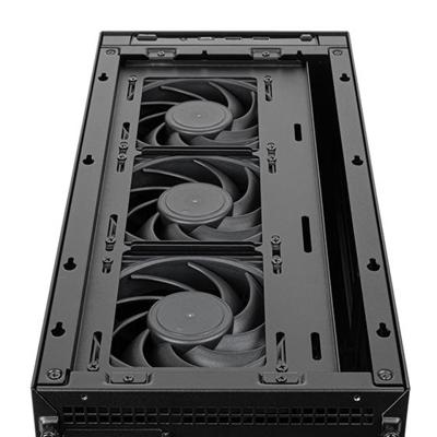 Silverstone SST-SG17B computerbehuizing kubus Zwart