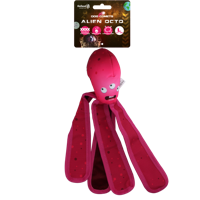 Dog Comets Alien Octo Pink L - thumbnail