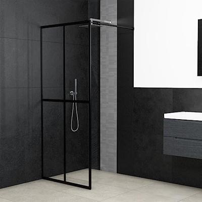 Inloopdouchewand 80x195 cm transparant gehard glas