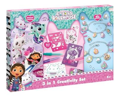 Totum Gabby's Poppenhuis 3-in-1 knutselset