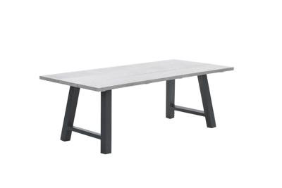 Olympus tuintafel 180 x 100 aluminium grey teak look Olympus tuintafel 180 x 100 aluminium grey teak look
