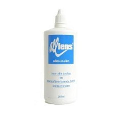 All Lens Alles-in-een contactlenzenvloeistof - alle lenzen 250 Milliliter All Lens Alles-in-een contactlenzenvloeistof - alle lenzen 250 Milliliter