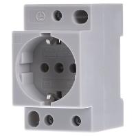 DIN-rail contactdoos zonder klapdeksel Eaton Z-SD230 Zuiver wit (RAL 9010)