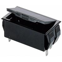 Bopla 46300000 Batterijhouder Aantal cellen: 2 AA (penlite), 9V (blok) Soldeeraansluiting (l x b x h) 37 x 65 x 21.5 mm - thumbnail