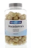 Nova Vitae Macadamia ongebrand raw 250 Gram - thumbnail