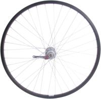 Shimano achterwiel 28" / 622x19c andra 30 velg met nexus 3 remnaaf zwart - thumbnail
