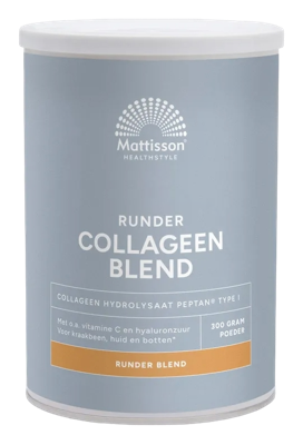 Mattisson Runder collageen poeder blend Peptan 300 Gram Mattisson Runder collageen poeder blend Peptan 300 Gram