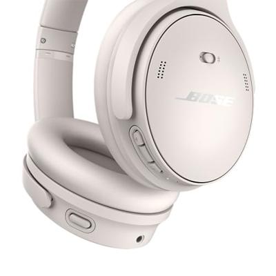 Bose QuietComfort Over Ear koptelefoon Bluetooth, Kabel Wit Noise Cancelling Headset