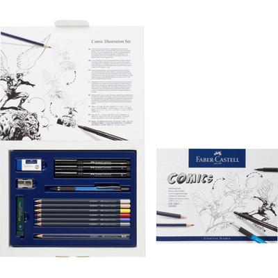 Faber Castell fc-167195 tekenstift faber-castell pitt artist pen comic illustratie set
