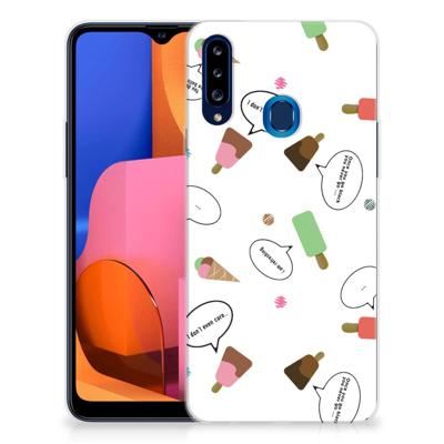 Samsung Galaxy A20s | Siliconen Case | IJsjes Samsung Galaxy A20s | Siliconen Case | IJsjes