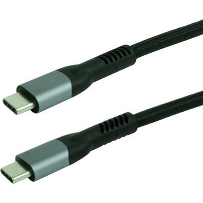 Scanpart USB C Laad en Data Kabel 1 m Zwart Scanpart USB C Laad en Data Kabel 1 m Zwart