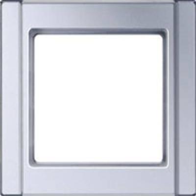 Jung A500 afdekraam 1-voudig aluminium A 581 AL