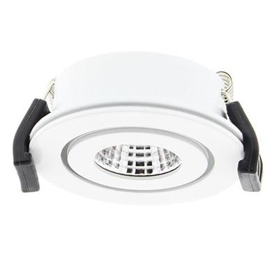 Klemko Venice LED inbouwspot wit 3,3W COB LED in 4000K 863737
