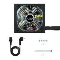 Voedingsbron TooQ XGEII LED 700W Zwart Blauw 700 W ATX RoHS 80 Plus Bronze - thumbnail