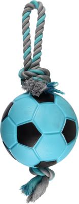 Hondenspeelgoed Sporty Voetbal Blauw - 17 cm Hondenspeelgoed Sporty Voetbal Blauw - 17 cm