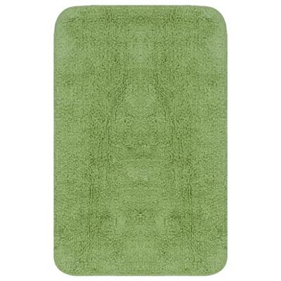 VidaXL Badmattenset stof groen 2-delig