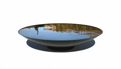 Waterschaal Gecoat Staal Antraciet Ø120cm Waterschaal Gecoat Staal Antraciet Ø120cm