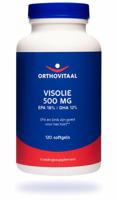 OrthoVitaal Visolie 500mg EPA 18% DHA 12% 240 Softgels - thumbnail
