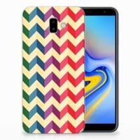 Samsung Galaxy J6 Plus (2018) | TPU bumper | Zigzag Multi Color - thumbnail