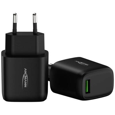 Ansmann Home Charger 130Q USB-oplader 18 W 1x USB-A Zwart Binnen Ansmann Home Charger 130Q USB-oplader 18 W 1x USB-A Zwart Binnen