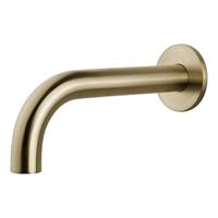 Inbouwuitloop Wiesbaden Rond 25 cm 1/2'' Geborsteld Messing Goud - thumbnail