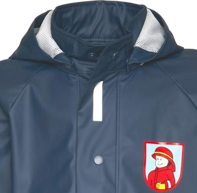 Playshoes regenjas Brandweerwagen Marine-128