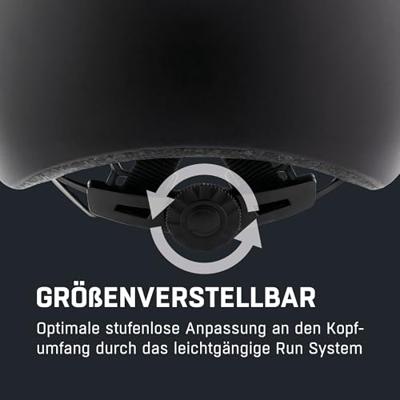 Olympic Sportswear Alpina sports urban helm brooklyn 52-57 mat zwart