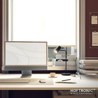 Riga - LED Tafellamp - 4 Watt 345 lumen - 2700K Warm wit- Kantelbaar en Draaibaar - Ingebouwde snoerdimmer - Bureaulamp - GU10 - IP20 voor binnen - Zwart - thumbnail