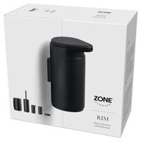 Zone Denmark Rim zeepdispenser 0,2 l Zwart - thumbnail