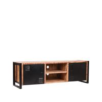 LABEL51 TV-meubel 'Brussels' Mangohout, 160cm - thumbnail