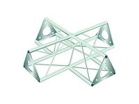 Alutruss DECOTRUSS SAC 41 Driehoek truss Kruisstuk 90 ° - thumbnail