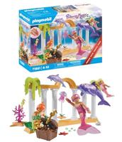 Playmobil Princess Magic Zeemeerminschat met dolfijnen - thumbnail