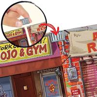 Teenage Mutant Ninja Turtles Action Figures Donatello vs. Bebop 11 cm - thumbnail