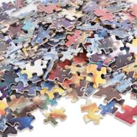 Clementoni puzzel - stadsgezicht santorini - 1000 stukjes - thumbnail