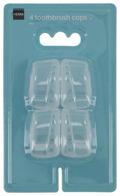 HEMA Tandenborstelkapjes - 4 stuks
