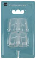 HEMA Tandenborstelkapjes - 4 stuks - thumbnail