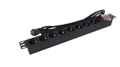 Stopcontactenstrip 8 Tomas met Interruptor Phasak BNS 1520 (3 m) (2 m)