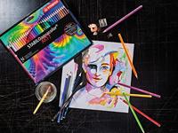 STABILOaquacolor kleurpotlood, metalen doos van 24 stuks in geassorteerde kleuren - thumbnail