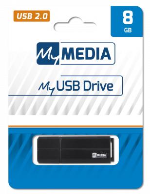 MyMEDIA My USB 2.0 Drive USB-stick 16 GB Zwart 69261 USB-A 2.0